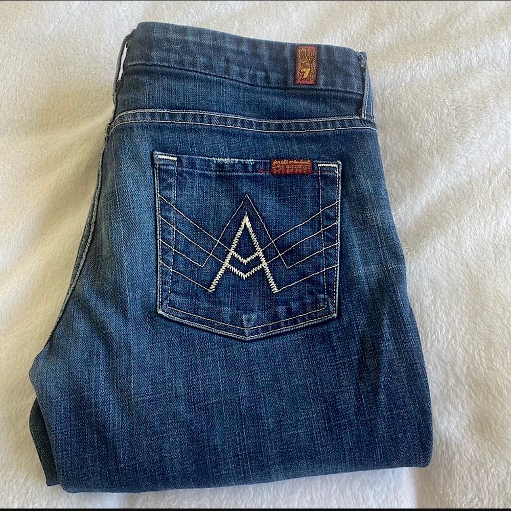 7 For All Mankind “A” Pocket Bootcut Jeans | Sz 30